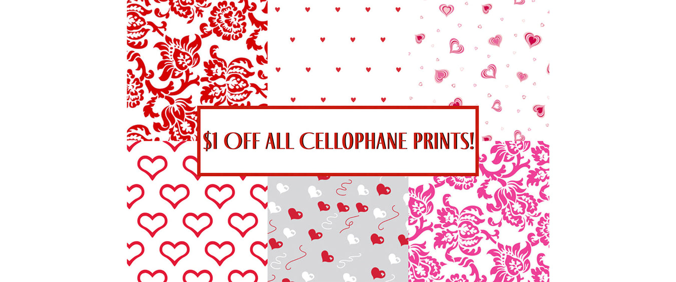 $1 Off All Cellophane Prints! (Discount Appears In Cart)