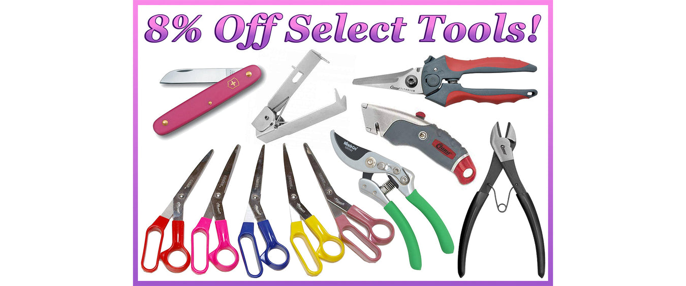 8% Off Select Tools! (Online Orders Only)