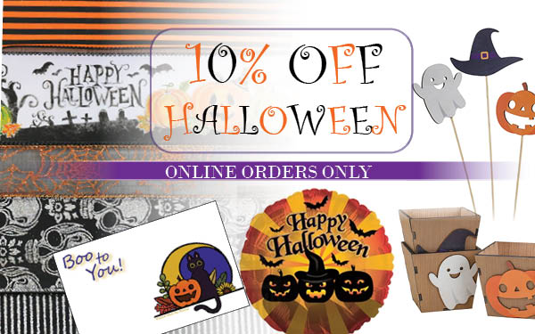 10% Off Halloween! (Discount Appears In Cart)