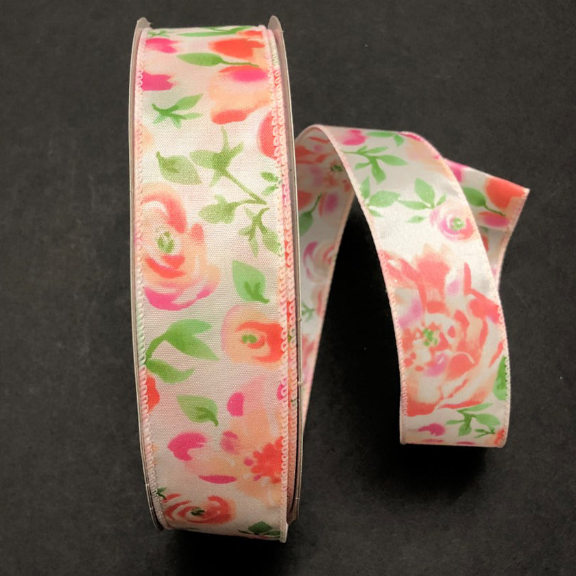 Ribbon With Floral Print