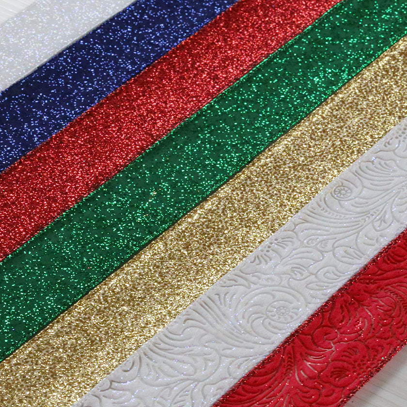 Christmas Glitter Ribbon