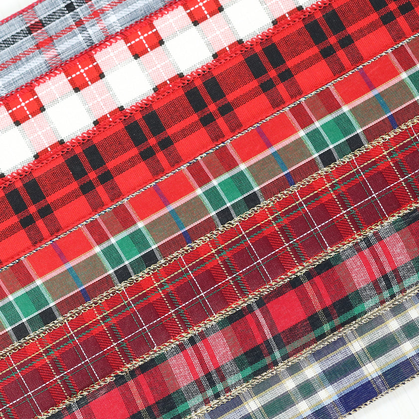 Christmas Plaid Ribbon