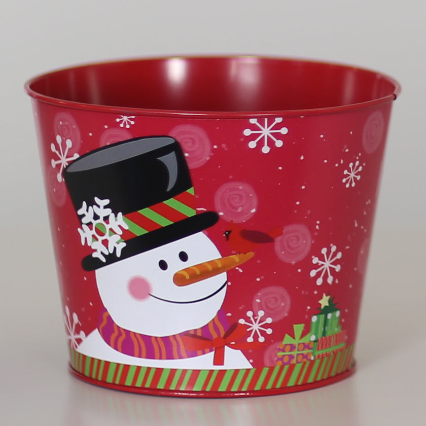 Christmas Metal Containers