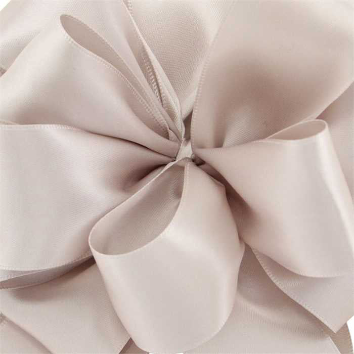 #9 Double Face Satin Ribbon Offray White